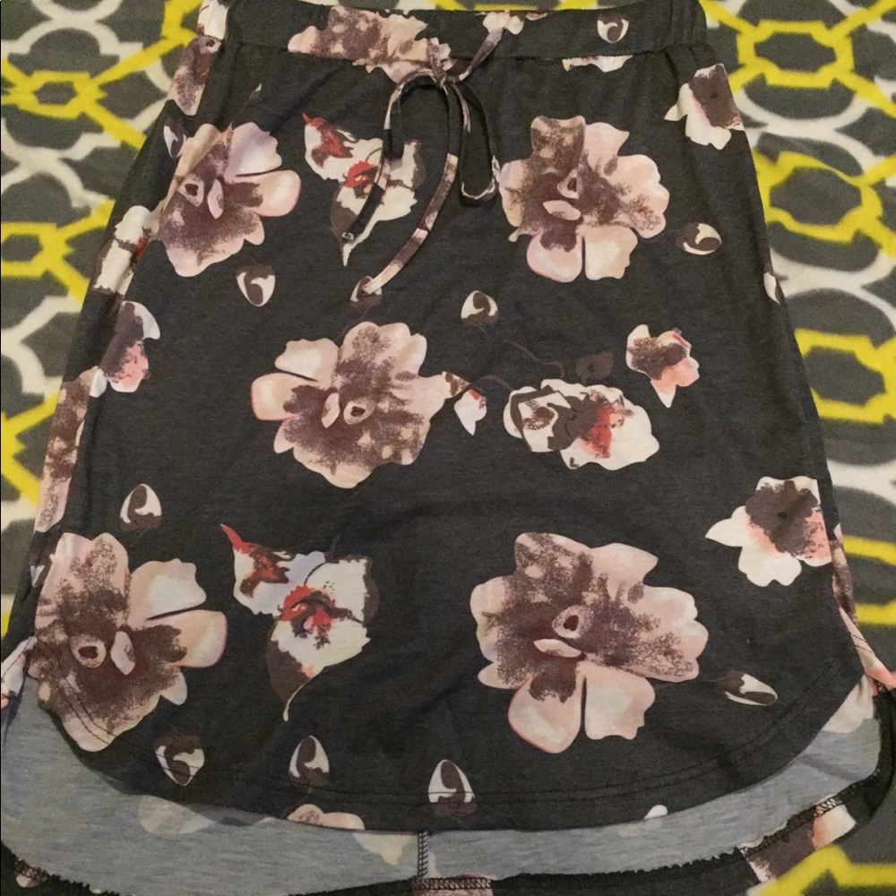 Floral drawstring skirt🌸